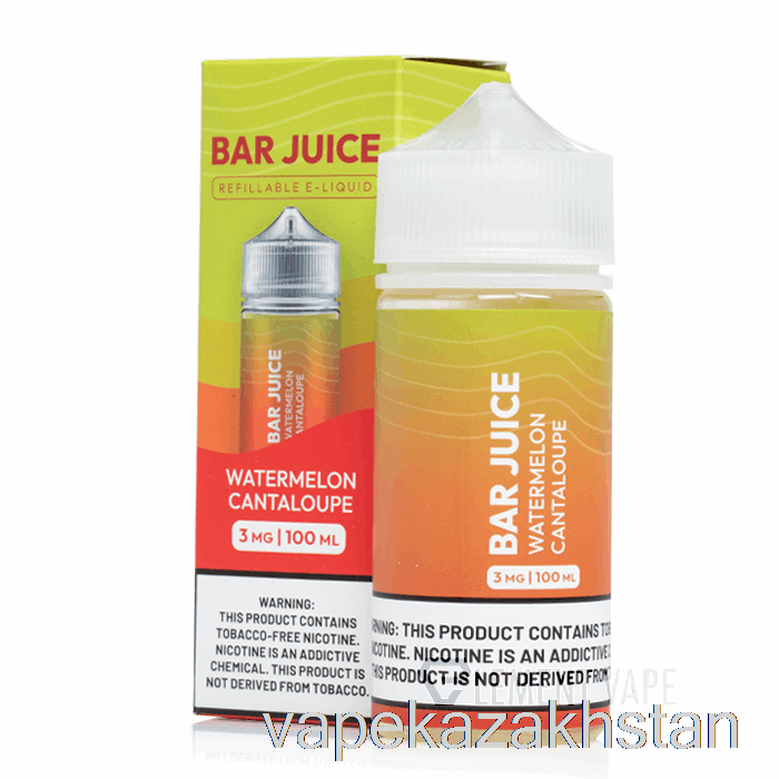 Vape Smoke Watermelon Cantaloupe - Bar Juice - 100mL 3mg